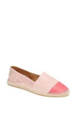 Mint & Rose Espadrilles, Natural-Coral SIZE US 7 / EU 37 v819